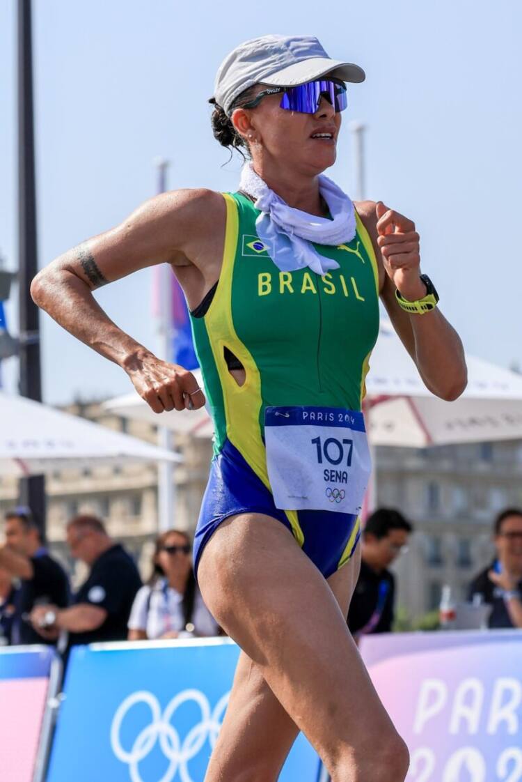 Érica Sena é a melhor brasileira na marcha atlética e encerra ciclo após a 3ª Olimpíada