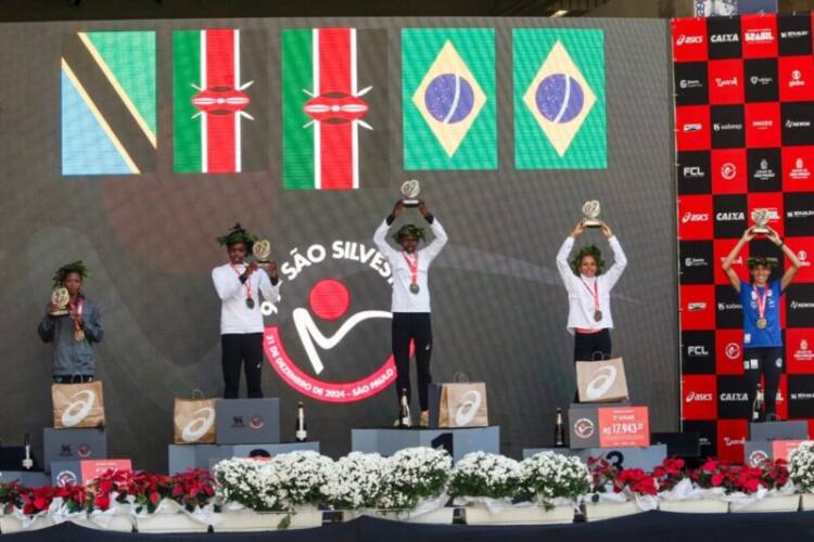 Brasileiros chegam ao pódio, mas quenianos mantêm hegemonia da 99ª edição da Corrida de São Silvestre