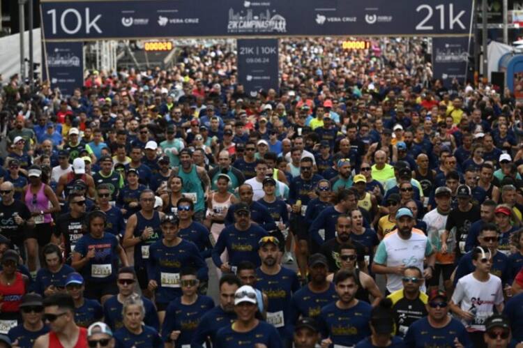 Campinas recebe a maior meia maratona do interior paulista no dia 8 de junho