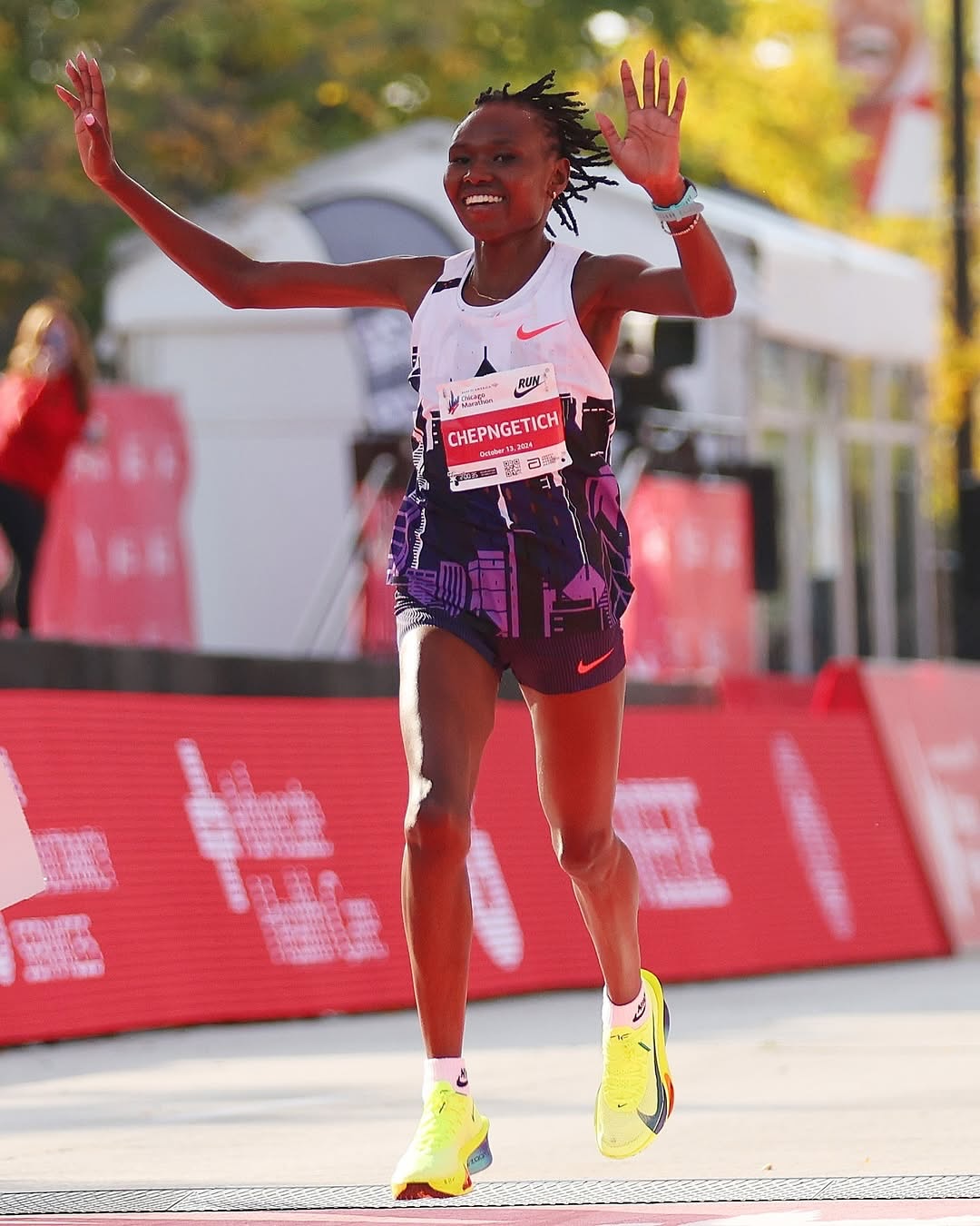 Ruth Chepngetich, recordista mundial damaratona é suspensa por três anos por doping
